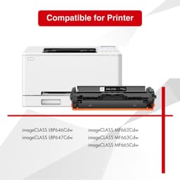 075H Toner Cartridge Set 075 LBP646Cdw MF665Cdw MF663Cdw Compatible for Canon Co gallery image