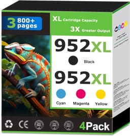 952XL Ink Cartridges black cyan magenta yellow ink 952XL Ink Cartridges Compatib gallery image