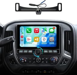 10” Android Car Stereo Chevy Silverado 2014-2018 Wireless CarPlay 4+64G gallery image