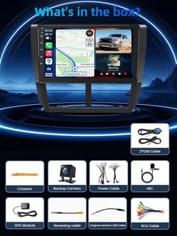 Android Car Stereo for Subaru Forester Impreza WRX 2008-2012 9” GPS WiFi gallery image