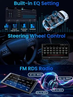 Android Car Stereo for Subaru Forester Impreza WRX 2008-2012 9” GPS WiFi gallery image