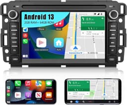 Android 13 Car Stereo Wireless CarPlay Android Auto Chevy Silverado GMC Sierra gallery image