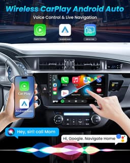 10 Inch Touchscreen Car Stereo Toyota Corolla 2014-2016 Wireless CarPlay GPS gallery image