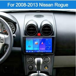 B0G6T5LB1R Video In-Dash Units w/GPS 2007 2+64G Car Radio Nissan Rogue 9 inch gallery image