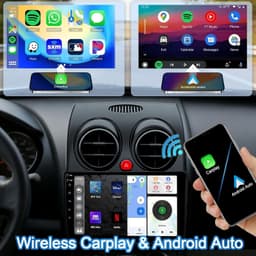 B0G6T5LB1R Video In-Dash Units w/GPS 2007 2+64G Car Radio Nissan Rogue 9 inch gallery image